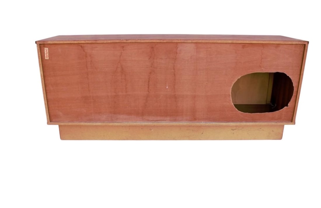 MCM Danish Sliding Door Sideboard Credenza by Dyrlund - 5