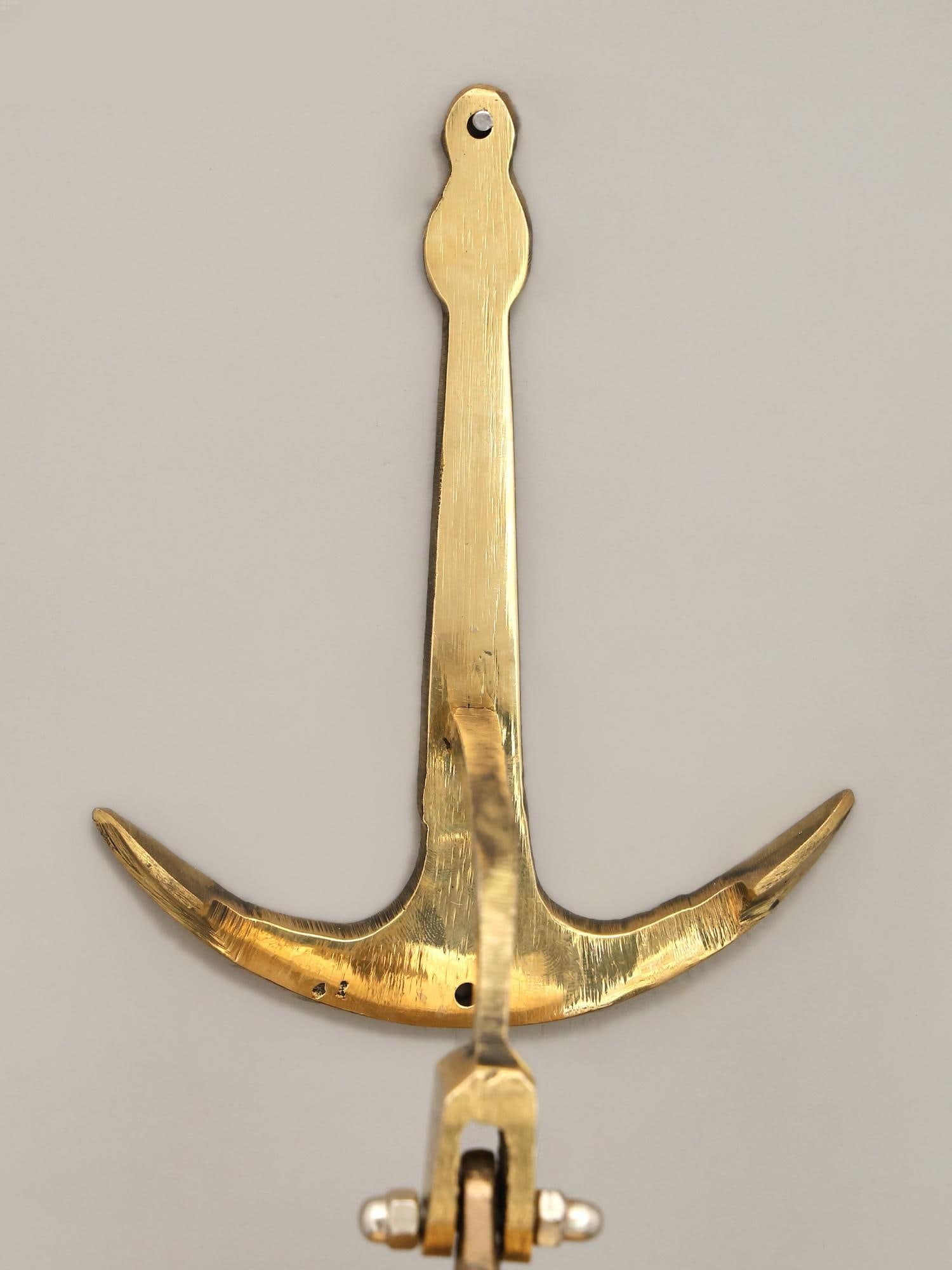 10" Wall Hanging Brass Bell - 2