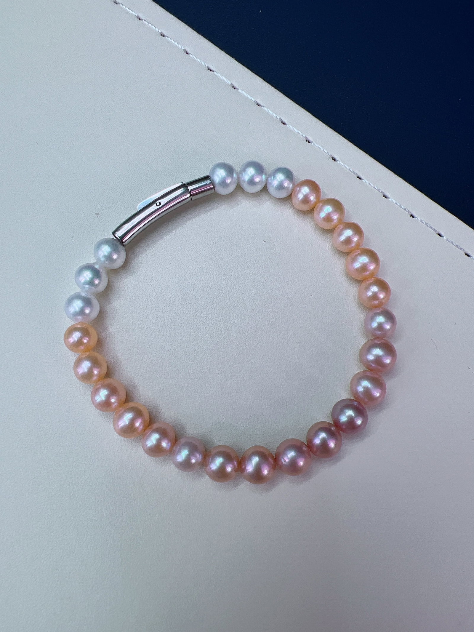 Nucleus-free Freshwater Pearl Bracelet - 3