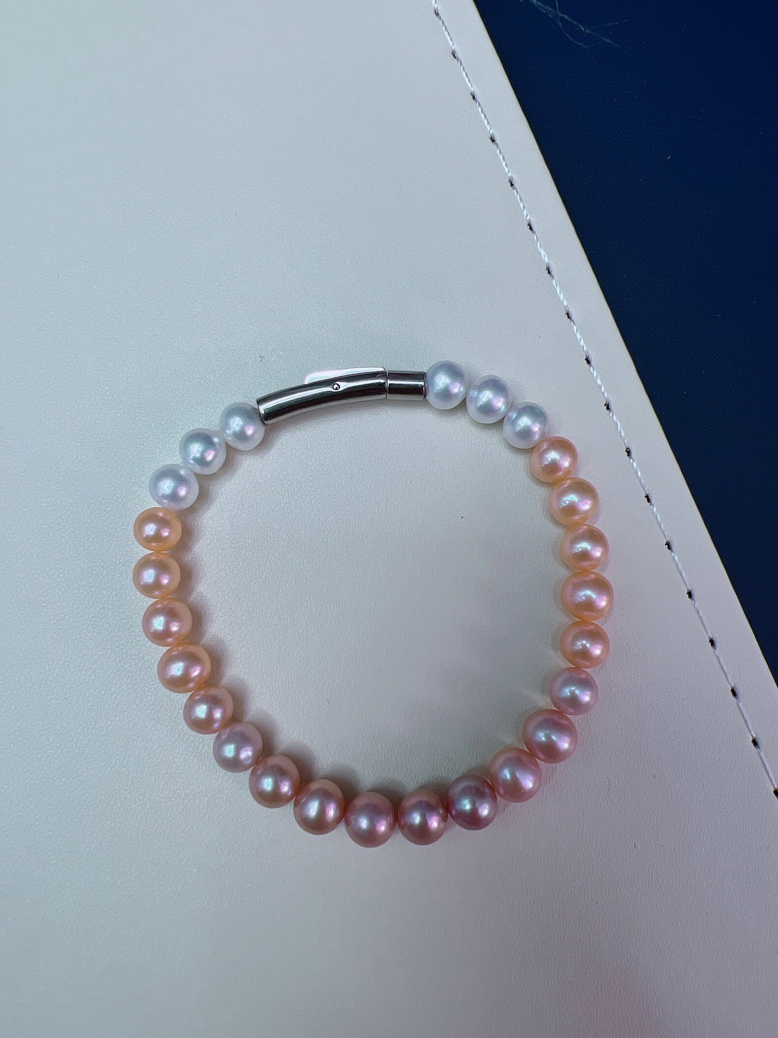 Nucleus-free Freshwater Pearl Bracelet - 6