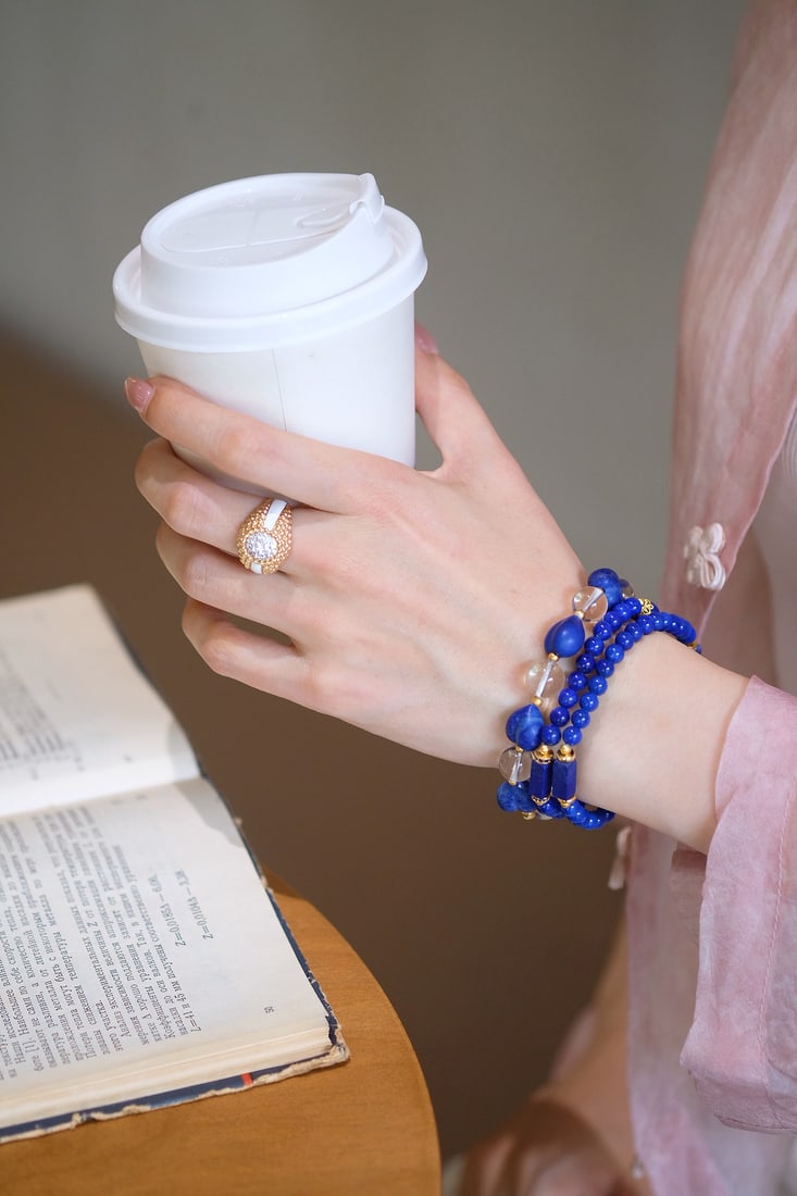 White Crystal Bracelet - 7