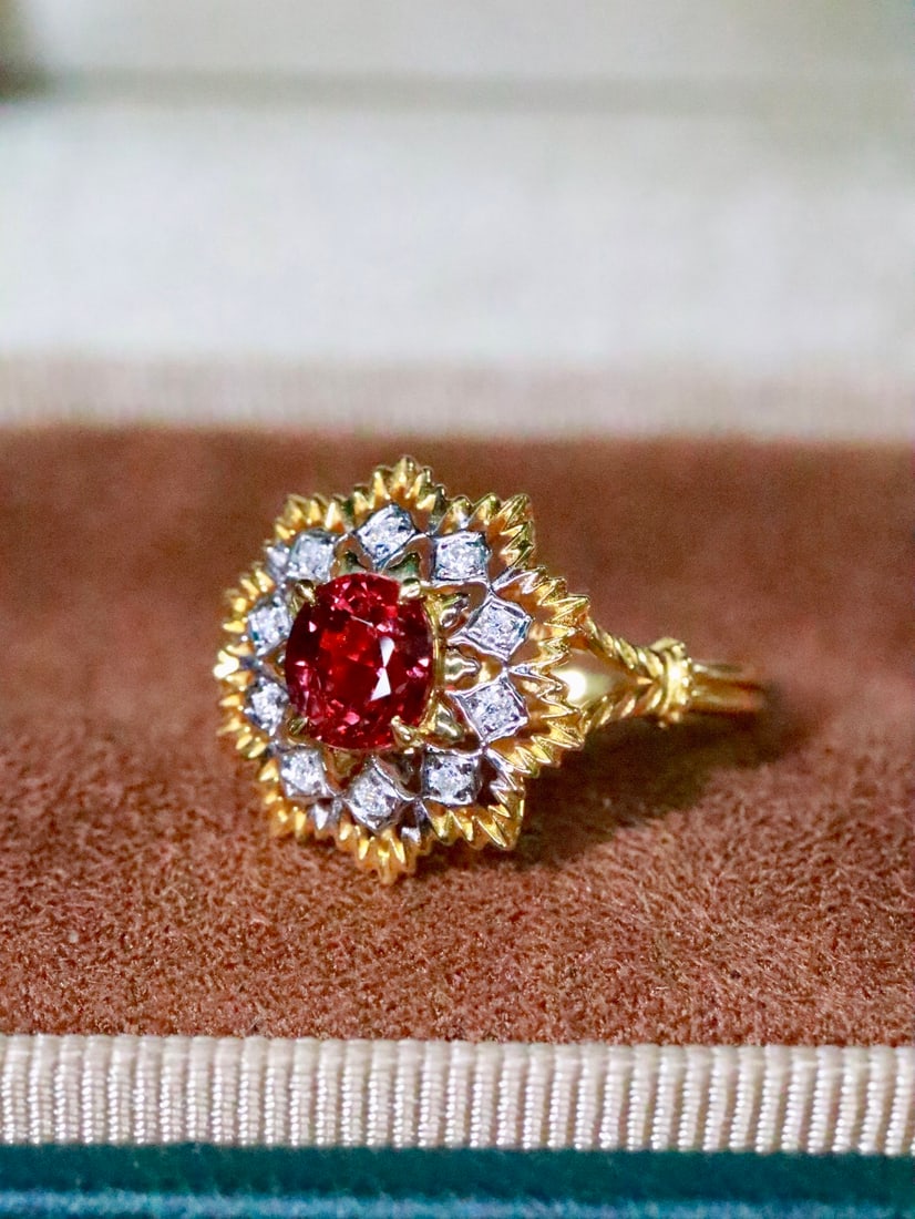 Unheated Ruby Ring - 2