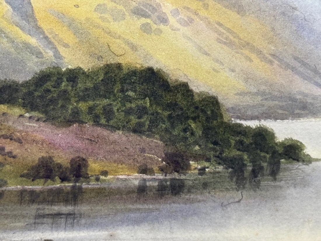 Thirlmere and Helvellyn Lake District Painting by Edward Horace Thompson 1925 - 10