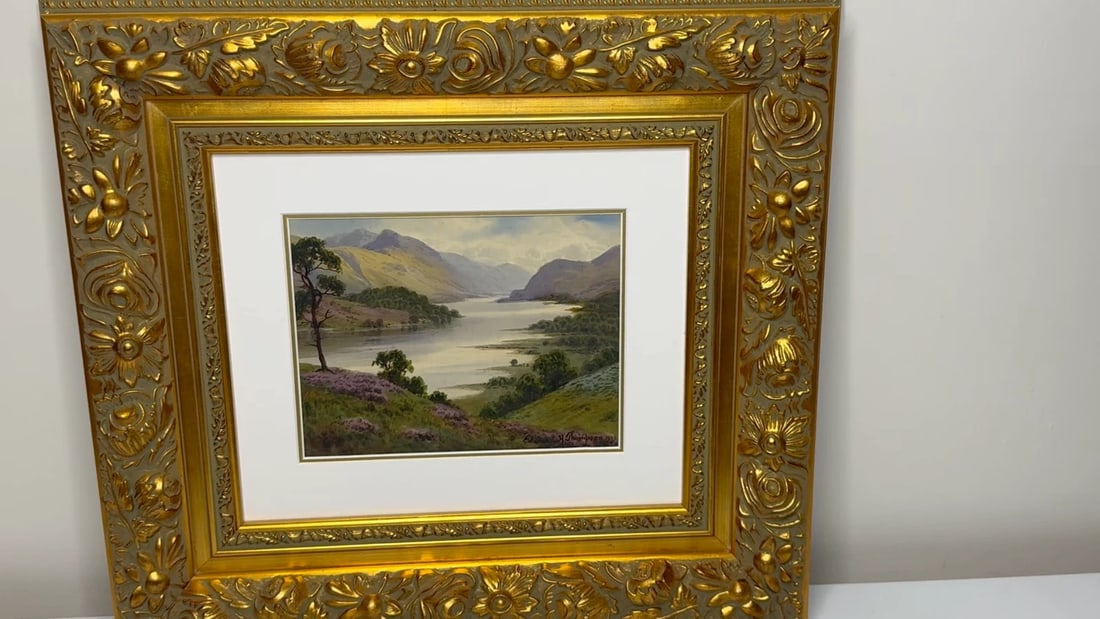 Thirlmere and Helvellyn Lake District Painting by Edward Horace Thompson 1925 - 2