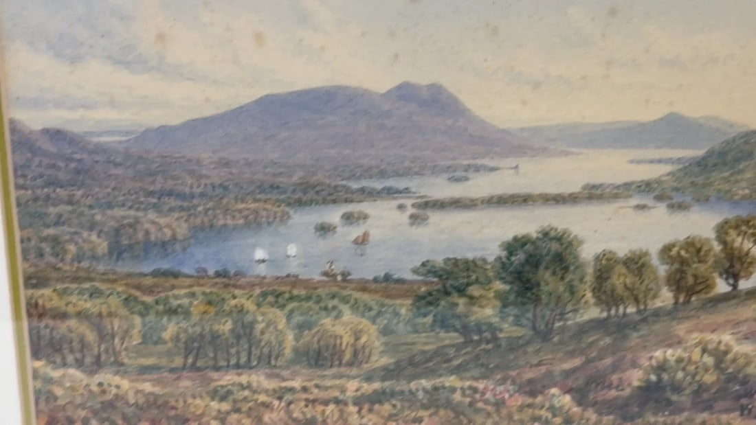 Painting Of Windermere Orrest Head Lake District Follower Harry Sutton Palmer - 2
