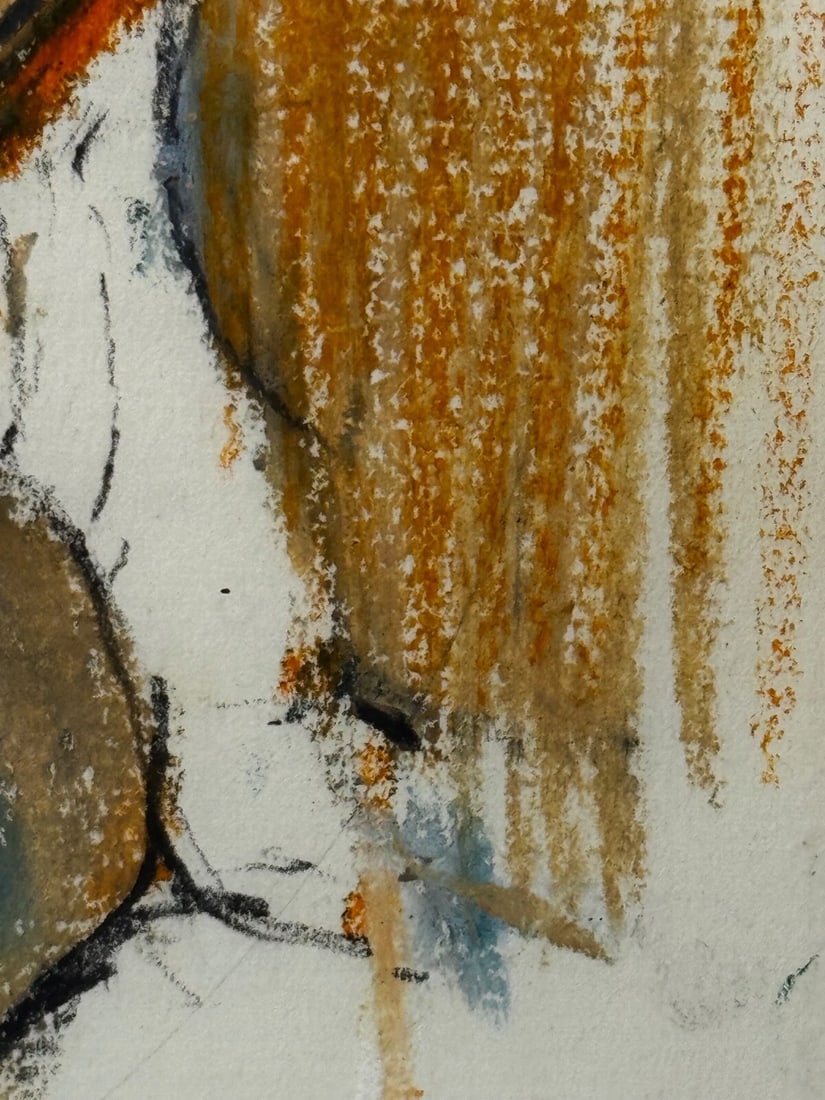 Abstract Painting Form In Motion Masterpiece By Adrian Heath C1965 Framed - 15