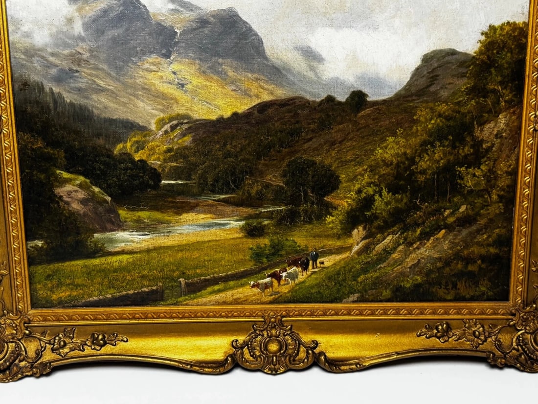 Oil Painting Afternoon Borrowdale Landscape Lake District Stephen Enoch Hogley - 6
