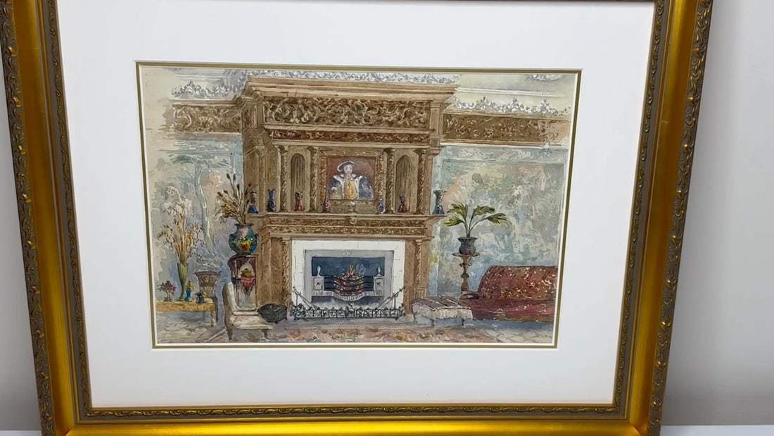 The Chimneypiece Long Gallery, Westwood House, Westwood Park, Worcestershire - 2