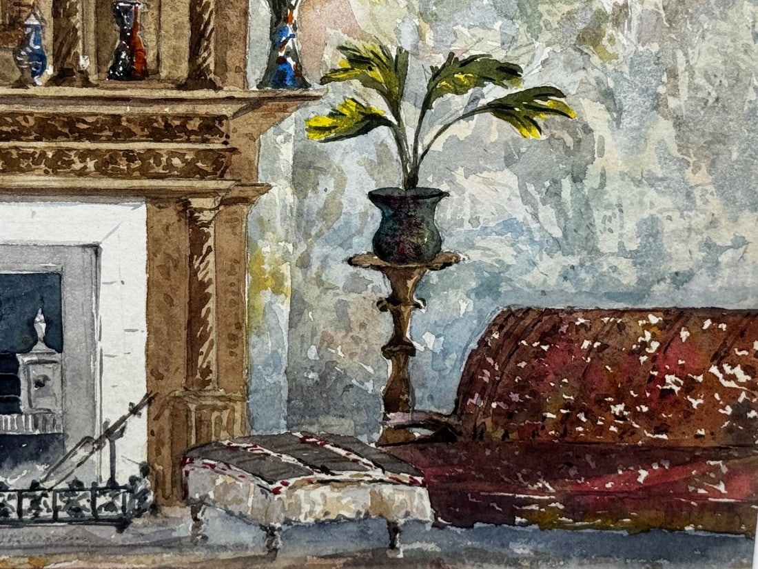 The Chimneypiece Long Gallery, Westwood House, Westwood Park, Worcestershire - 6