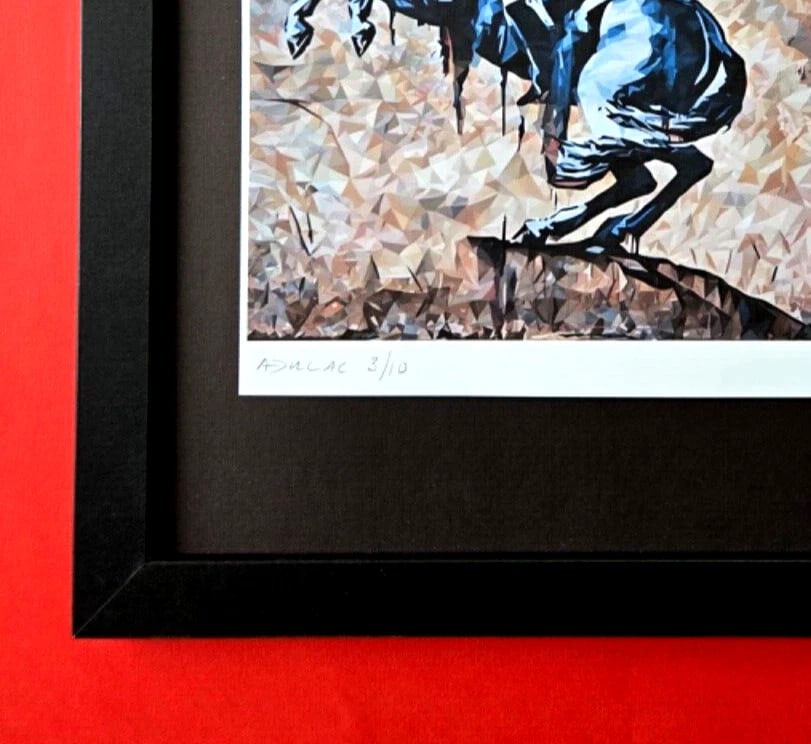 ALEXANDER DULAC | MY BLIND NAPOLEON Hand Signed Authentic Print Ed. of 10 COA+ - 4