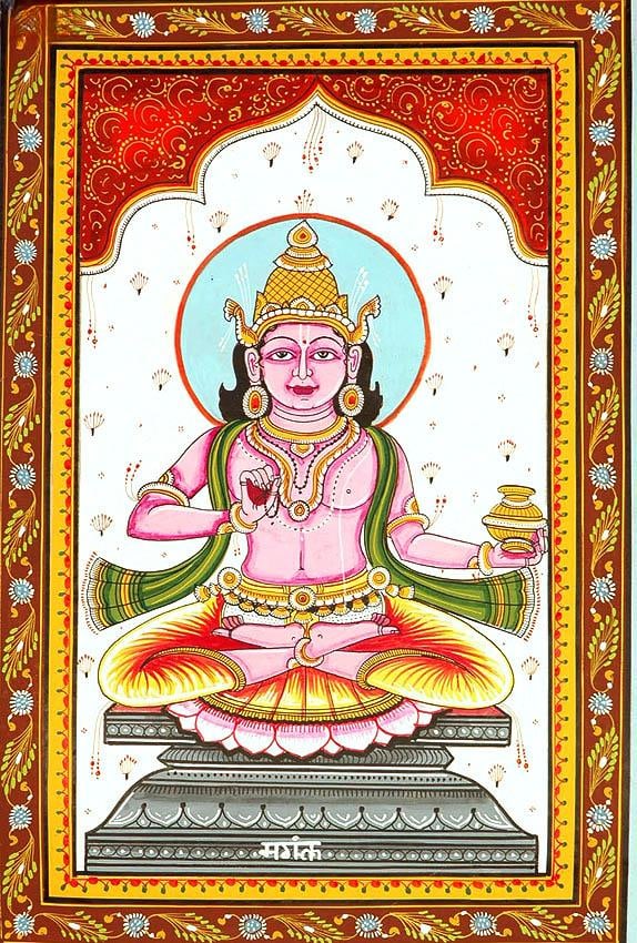 Mangala - Navagraha (The Nine Planet Series): Title: Mangala - Navagraha (The Nine Planet Series) Description: Folk Paintings Reserve: $94.00 Shipping: Domestic: Shipping rates are determined by destination International: Foreign shipping rates