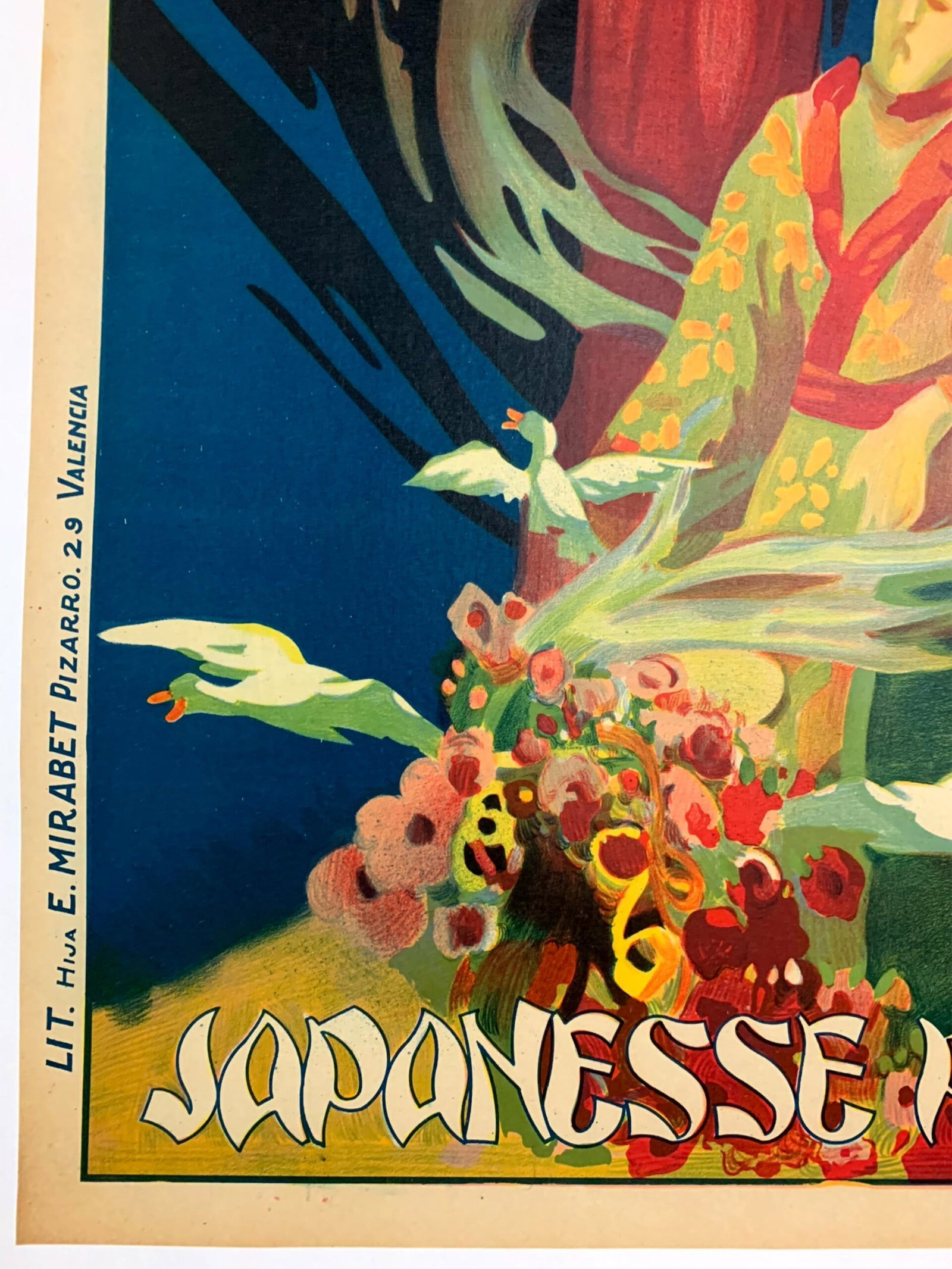 Chang and Fak-Hong - Japanesse Review (1923) 17x25 Spanish Magic Poster LB - 5