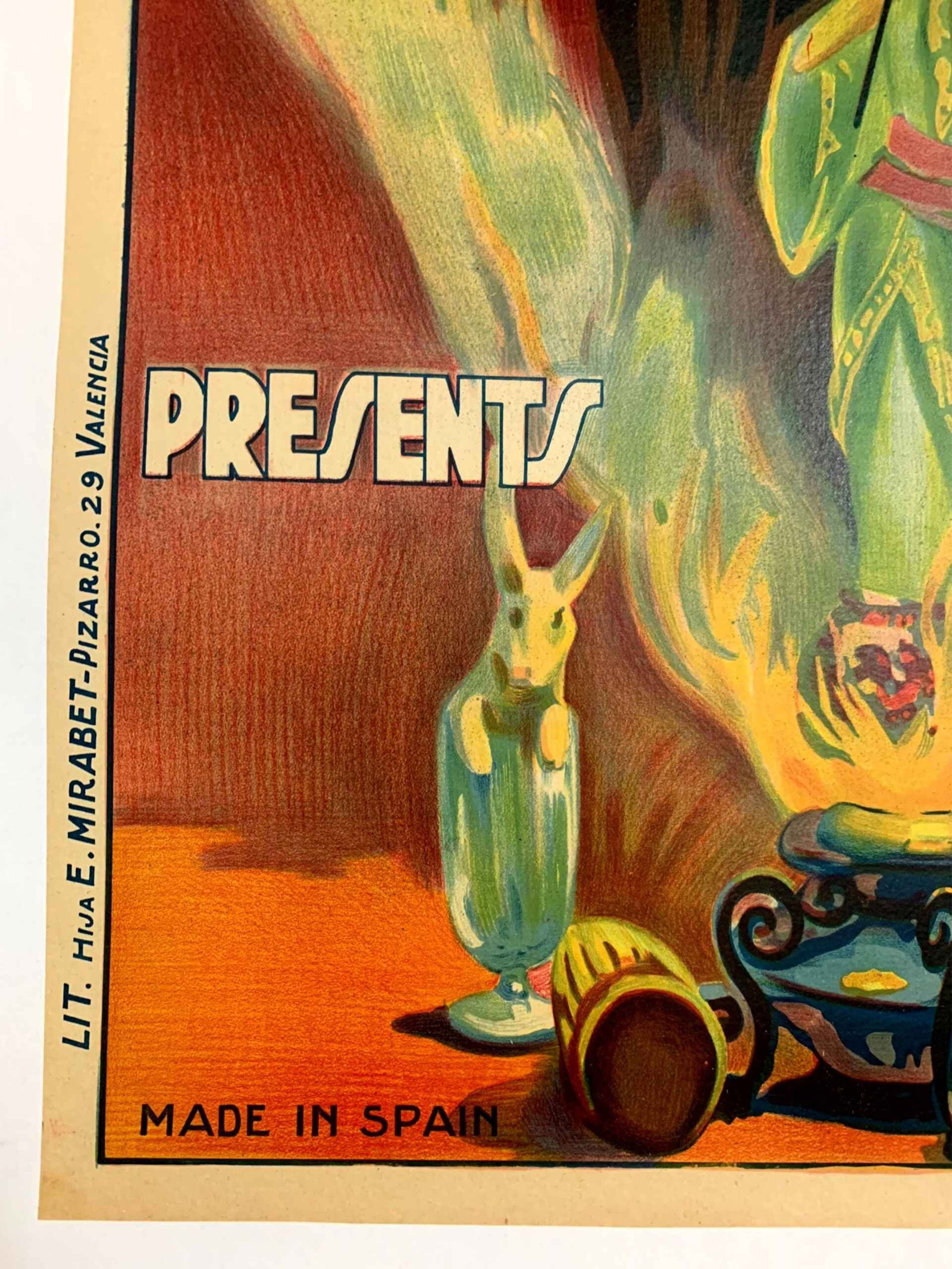 Chang and Fak-Hong - Oriental Review (1923) 17x25 Spanish Magic Poster LB - 5