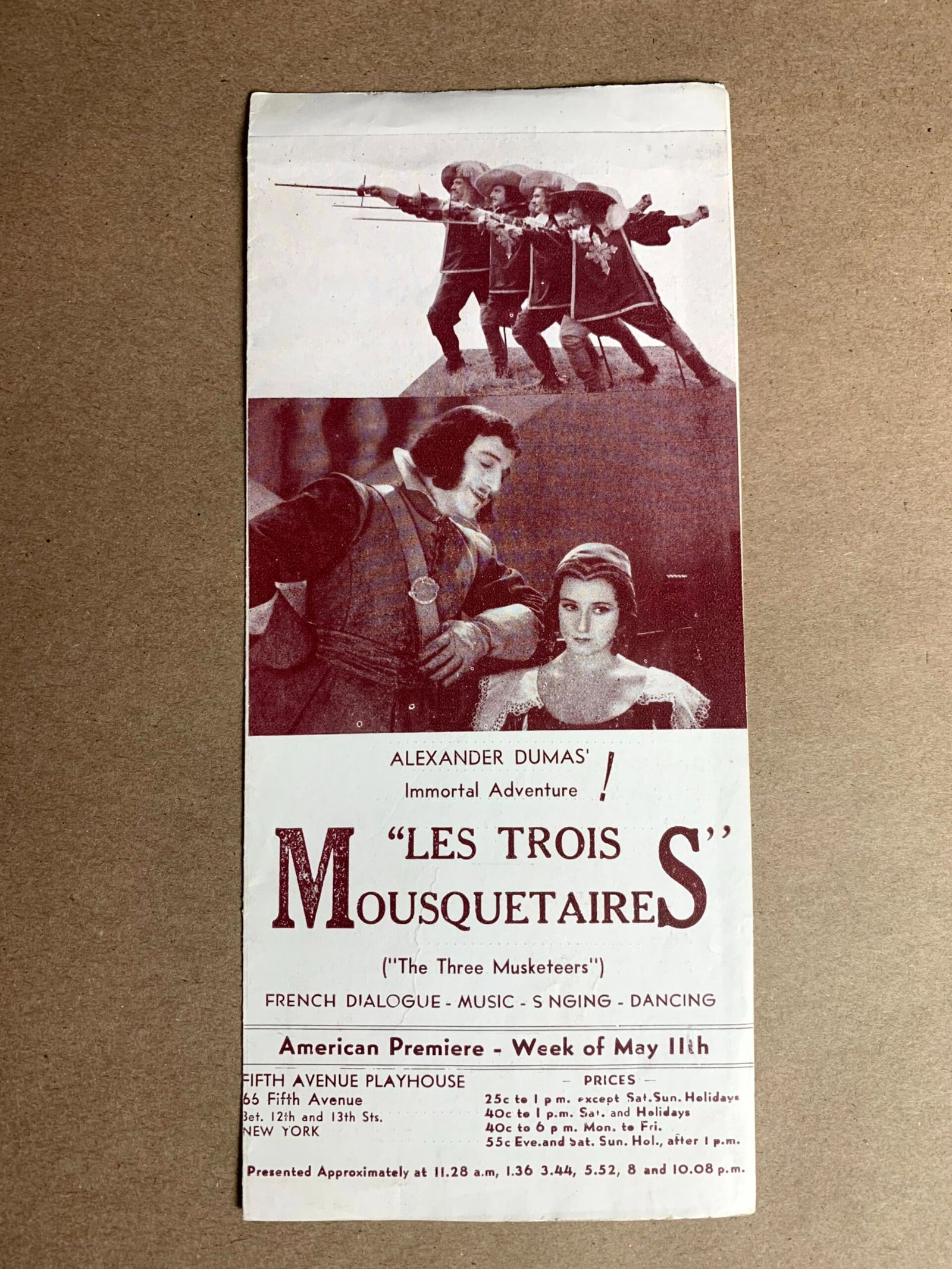 Theater Programs (1930's-60) US (37 Peices) Carmen, Way Down East, Les Miserables & More - 5