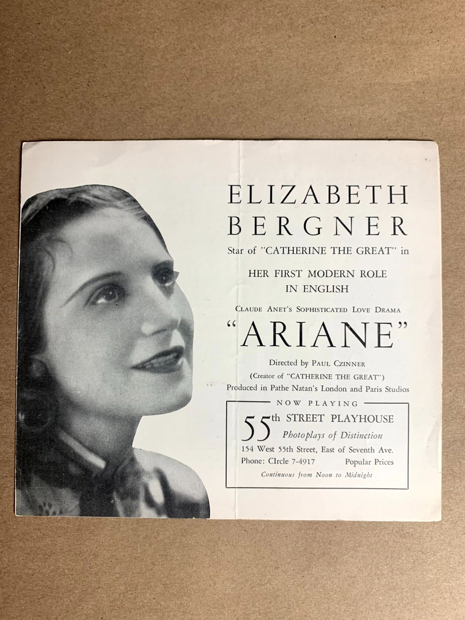 Theater Programs (1930's-60) US (37 Peices) Carmen, Way Down East, Les Miserables & More - 6