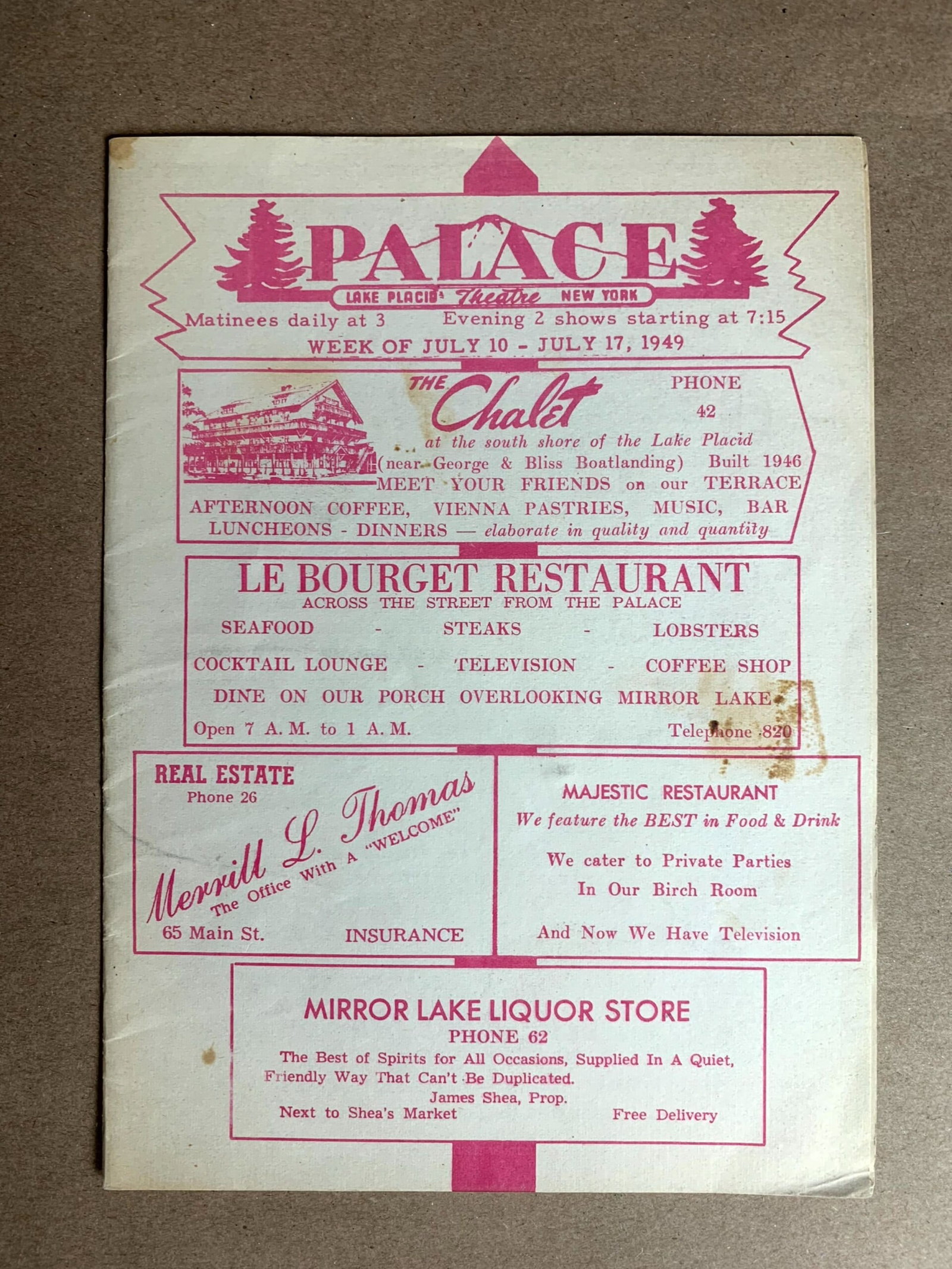 Theater Programs (1930's-60) US (37 Peices) Carmen, Way Down East, Les Miserables & More - 8