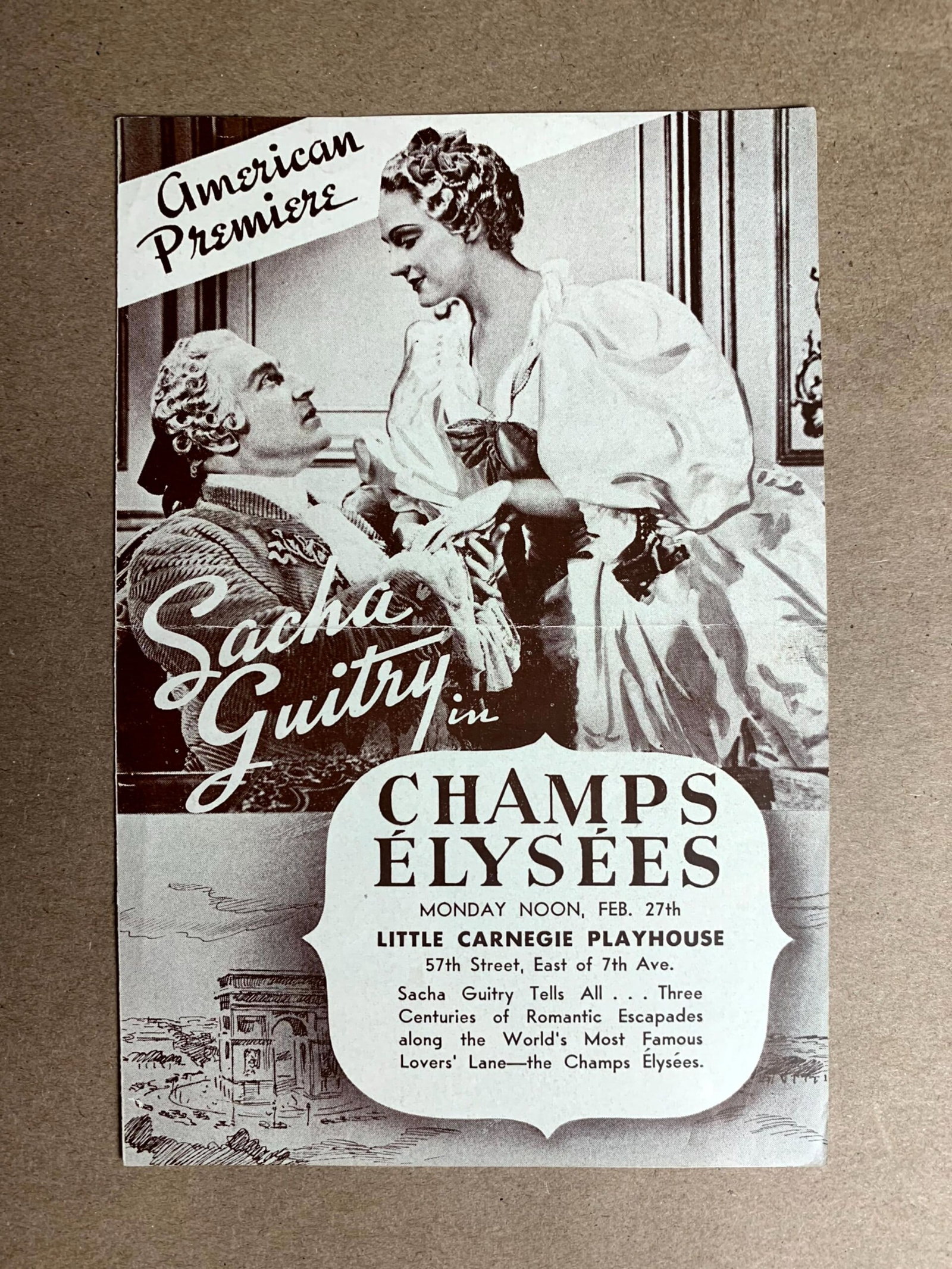 Theater Programs (1930's-60) US (37 Peices) Carmen, Way Down East, Les Miserables & More - 8