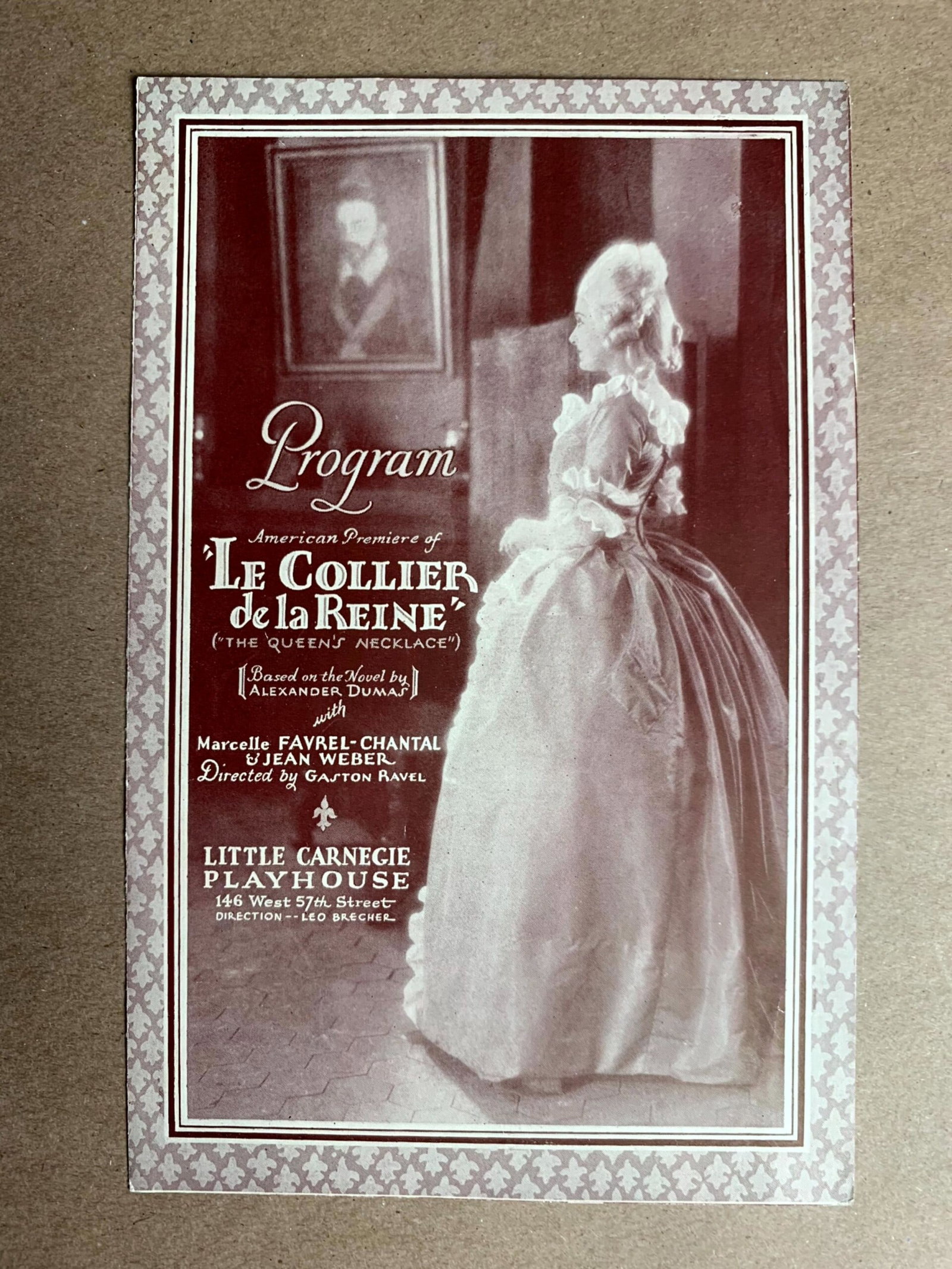 Theater Programs (1930's-60) US (37 Peices) Carmen, Way Down East, Les Miserables & More - 9