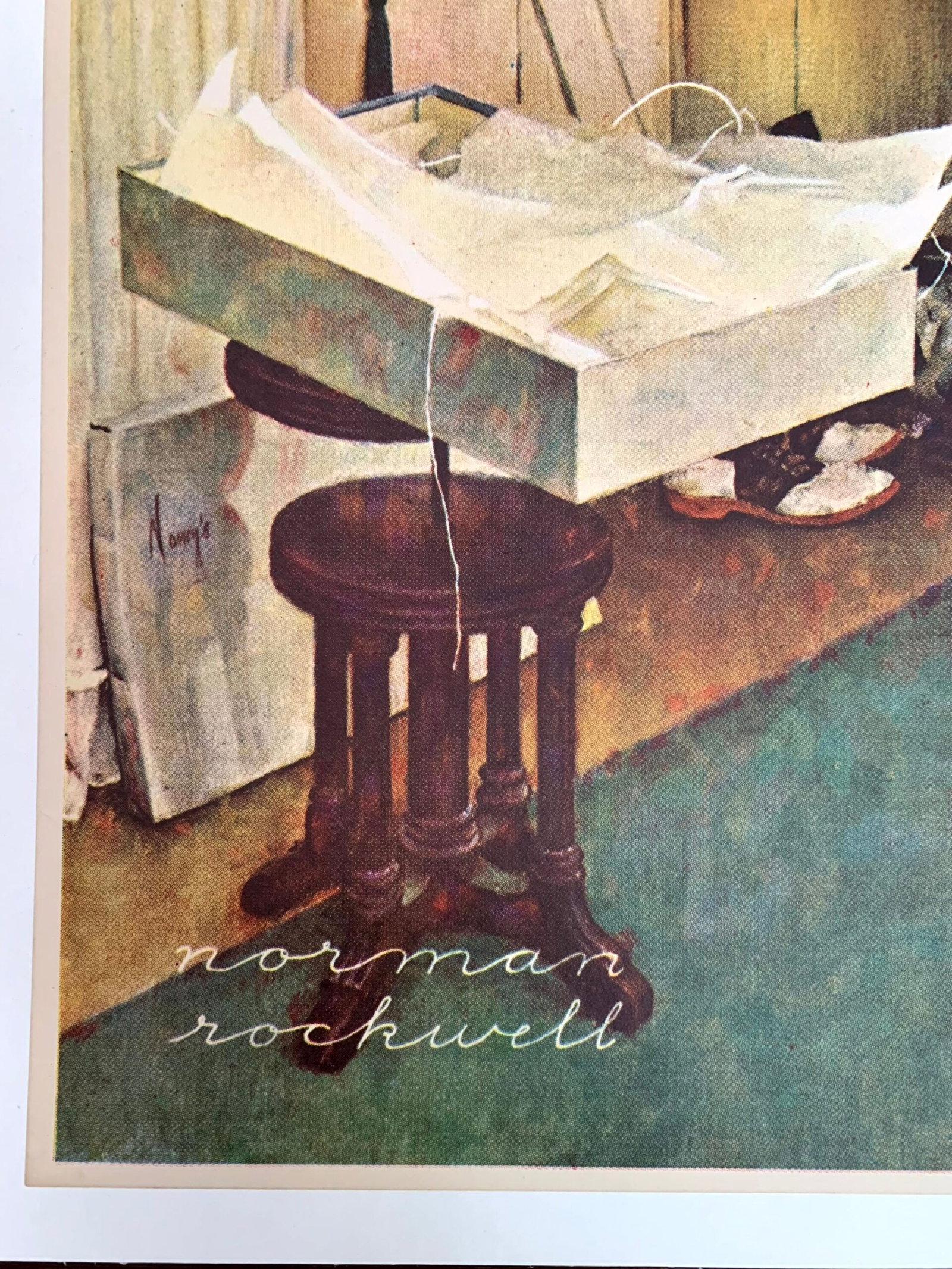 Saturday Evening Post - Art by Norman Rockwell (1949) 22"X28" Newstand Poster LB - 2