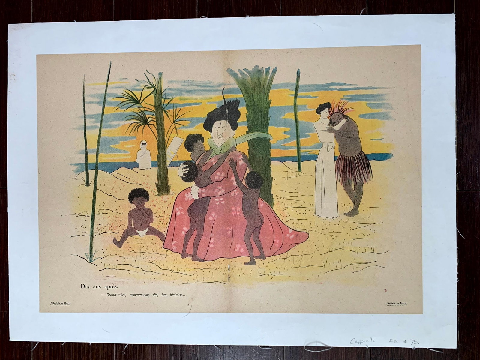 Dix Ans Apres - Art by Cappiello (1920) 11.75"X17" French Book Poster LB: Title: Dix Ans Apres - Art by Cappiello (1920) 11.75"X17" French Book Poster LB Description: Dix Ans Apres - Art by Cappiello (1920) 11.75"X17" French Book Poster LB Weight: 2 Reserve: $385.00 Shippin