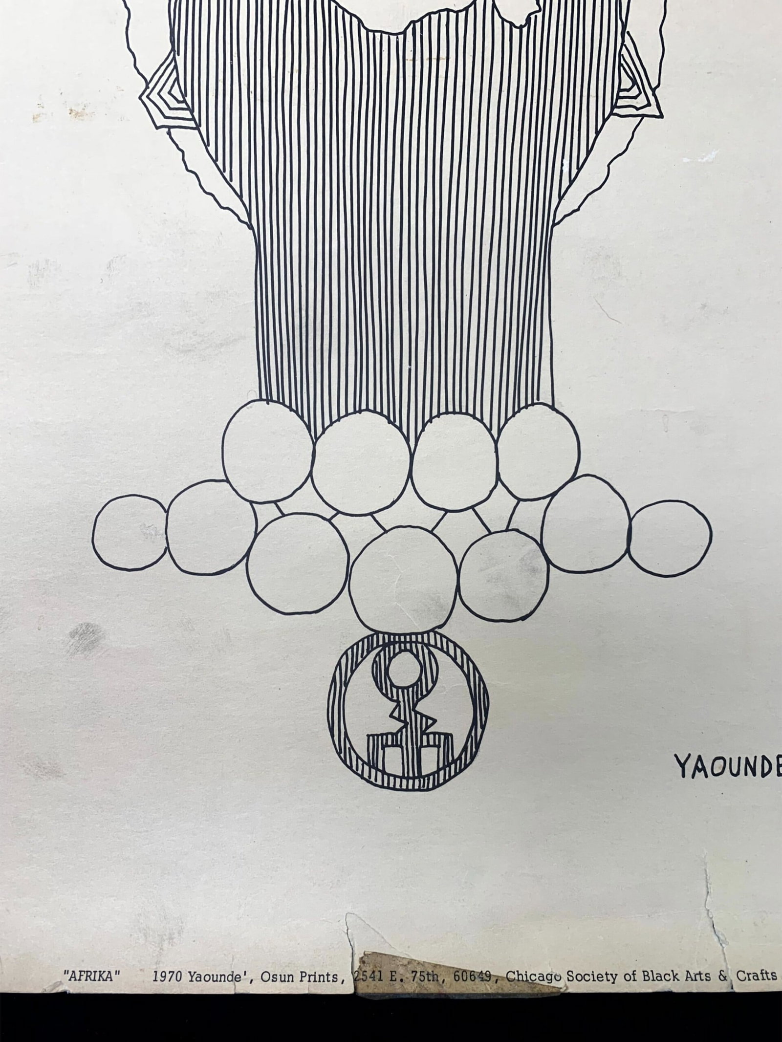 Art by Yaounde (1970) 20x26 3x US Protest Posters - 5