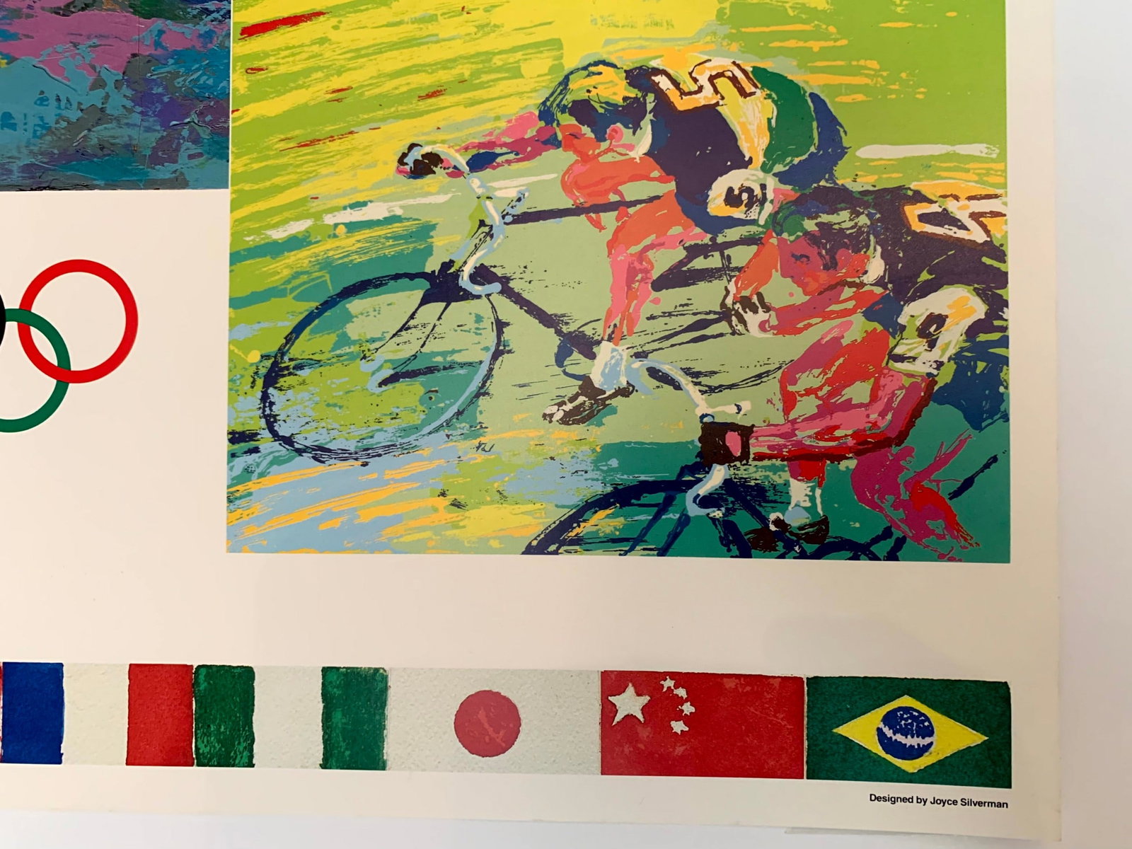 The 1976 Olympics Montreal - Art By Leroy Neiman 22.75x32.75 US Poster - 2