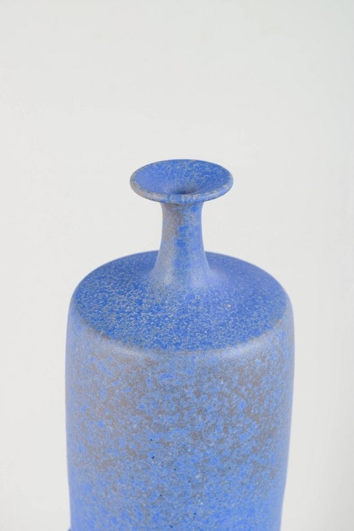 Kaj Fogelberg, Sweden. Large tall cylindrical stoneware vase, Approx. 1980/90s - 2