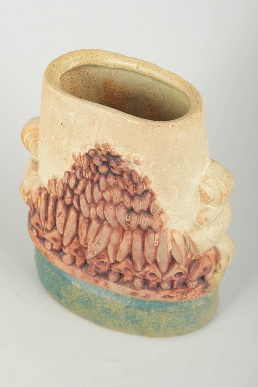 Bernard Rooke, England. Sculptural stoneware vase. Approx. 1960/70s. - 2