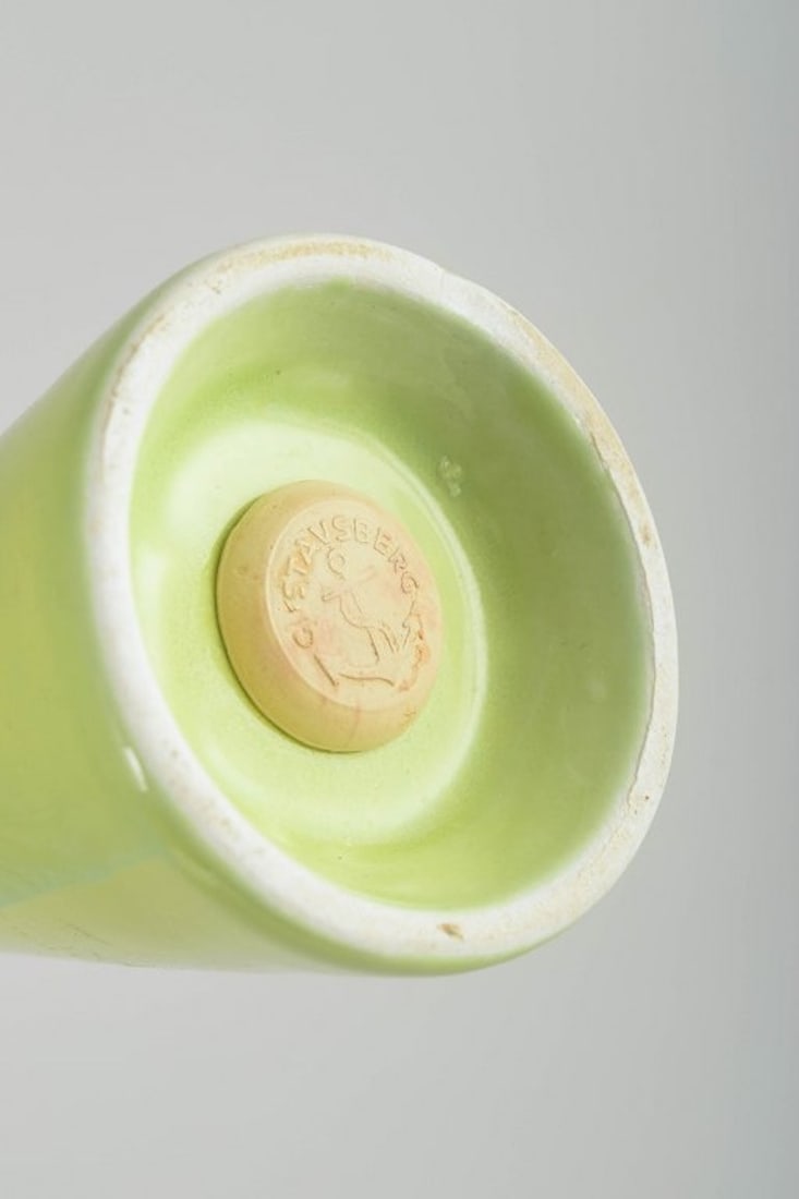 Stig Lindberg for Gustavsberg, Sweden. Organically shaped 'Colorado' sugar shaker in glazed - 4
