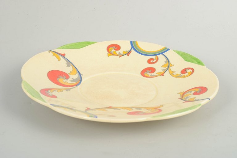 Clarice Cliff for Royal Doulton, England. Faience serving dish with decoration from the "Syren" - 2