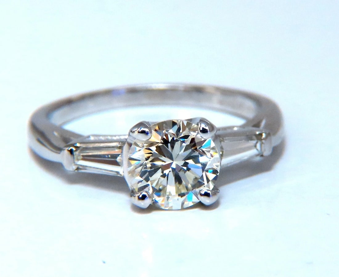 GIA Certified 1.01ct L/VS1 Diamond Engagement Ring Platinum Prime *v - 4