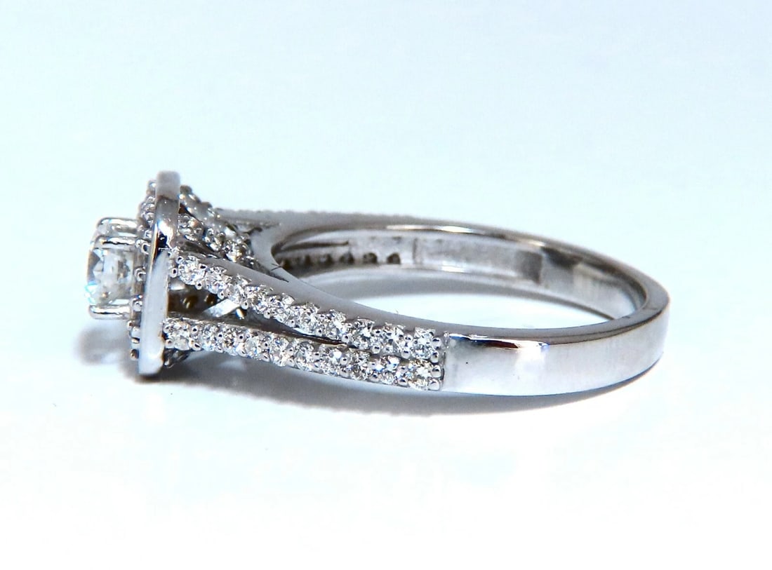 .95ct Natural Diamonds Split Shank Mod Ring 14kt *v - 5