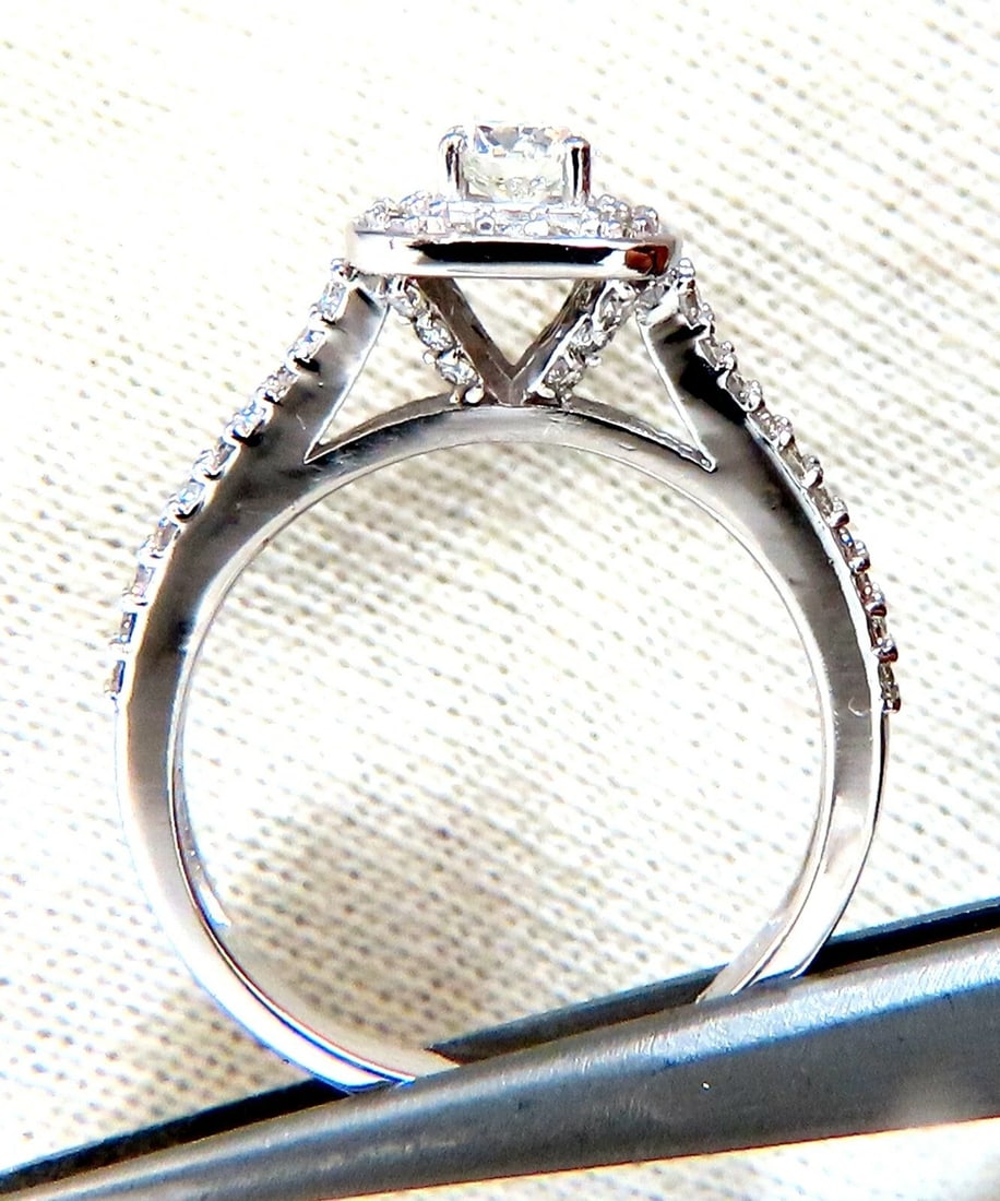 .95ct Natural Diamonds Split Shank Mod Ring 14kt *v - 6