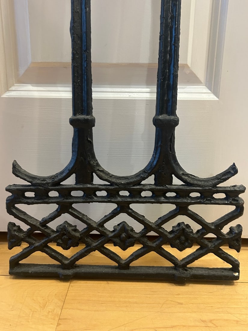 19th Century Cast Iron Gate Remnant / Salvage - 2