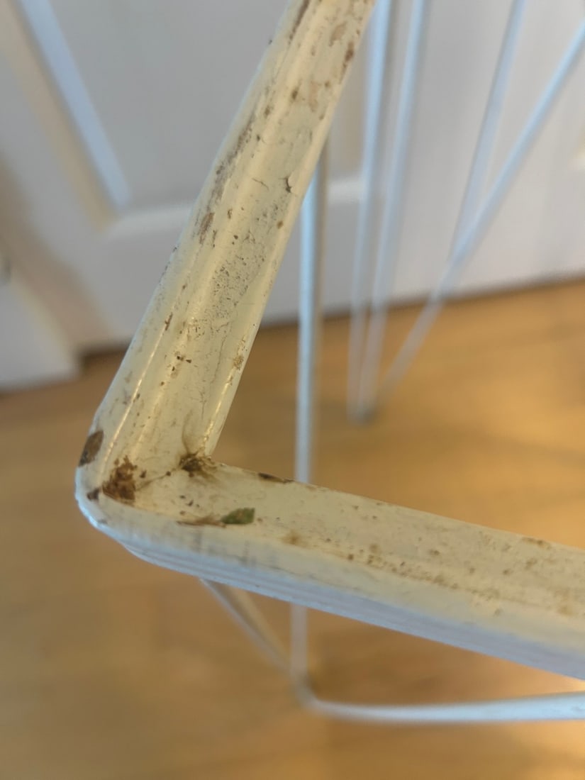Mid-Century Modern Plant Stand with Hairpin Legs - 8