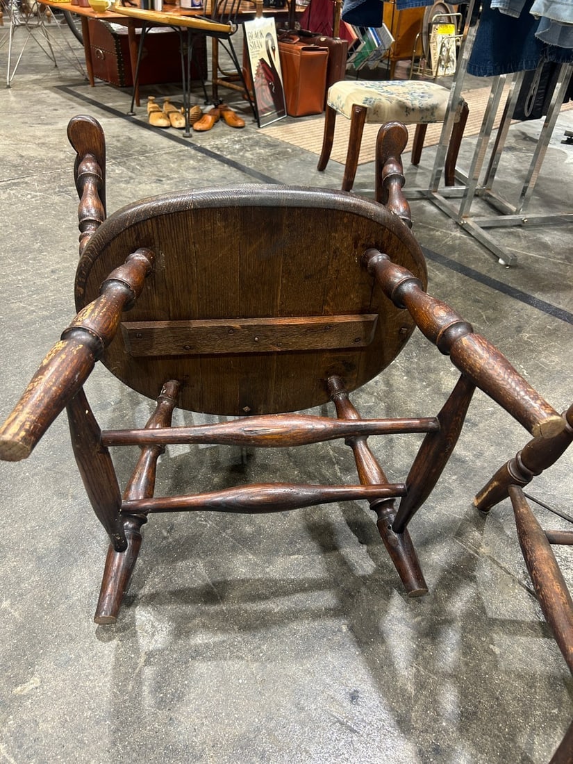 Pair of Bentwood and Spindle Back Chairs - 3