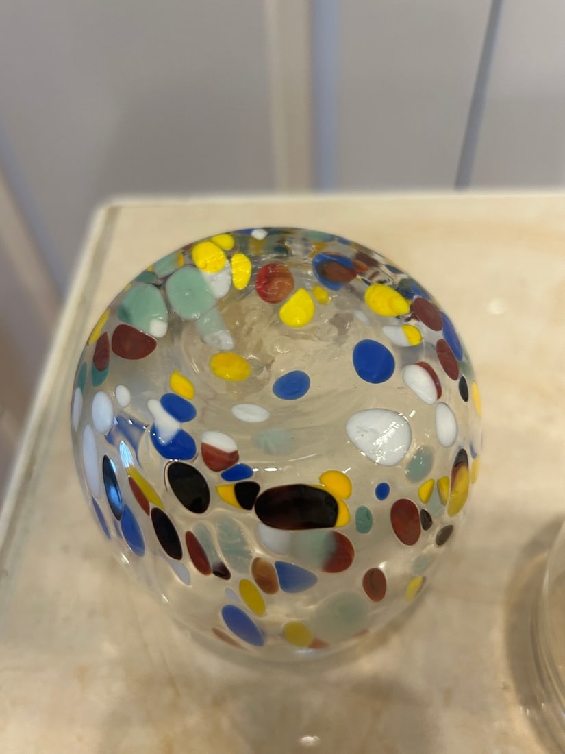 Pair of Art Glass Tumblers - 6