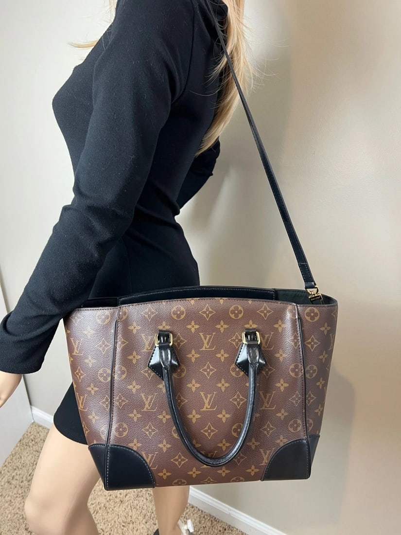 Louis Vuitton Phenix Monogram Leather Tote Bag - 13