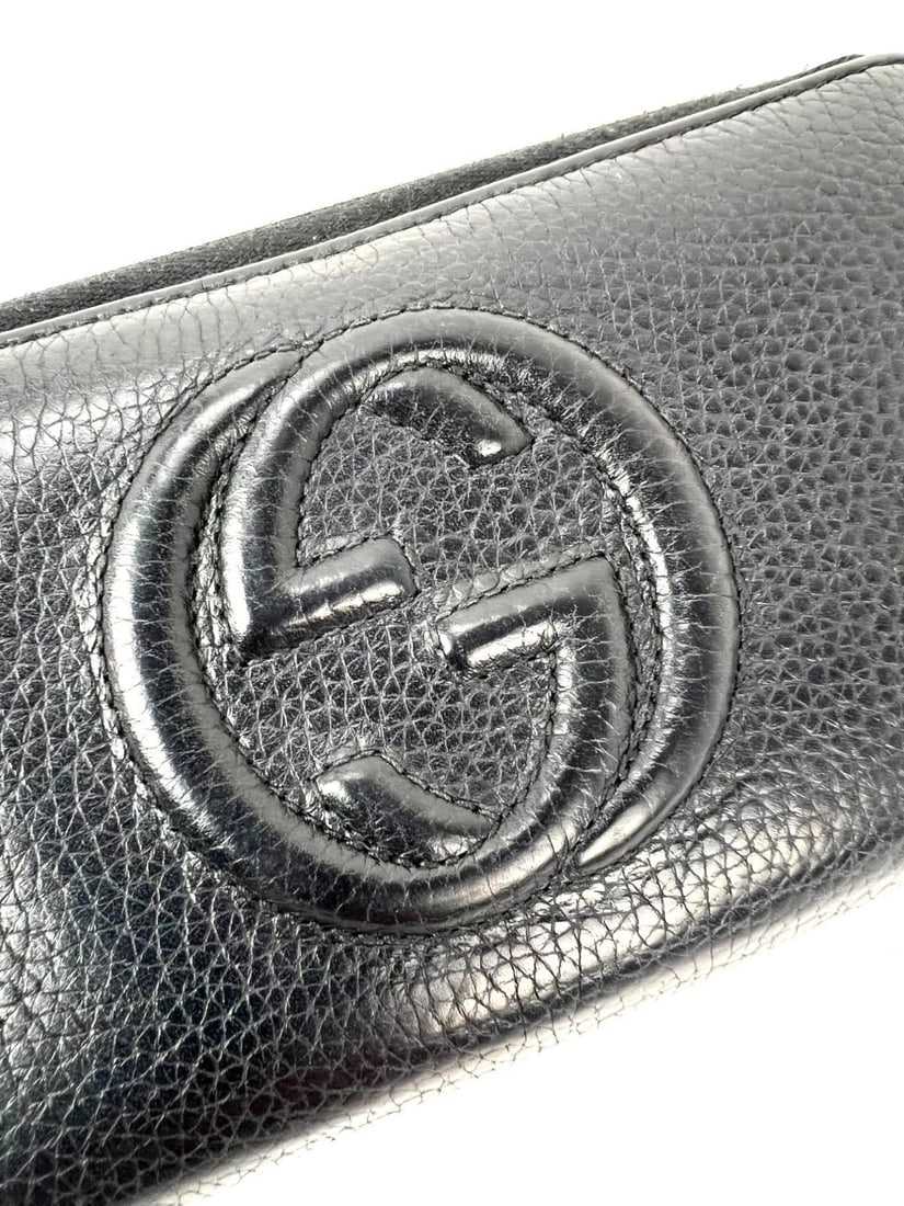 Gucci Soho Black Leather Wallet - 12