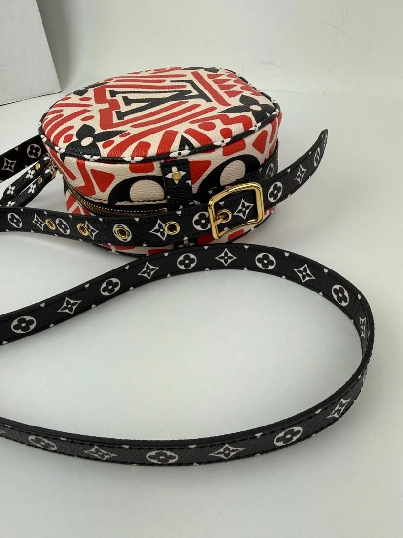 Louis Vuitton Monogram Giant Crafty Boite Chapeau Souple PM Rouge - 4