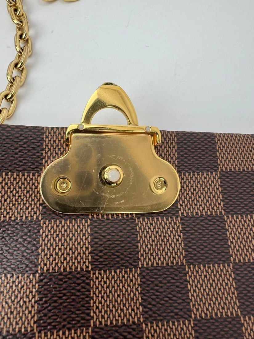 Louis Vuitton Vavin PM Damier Ebene Crossbody Bag - 11