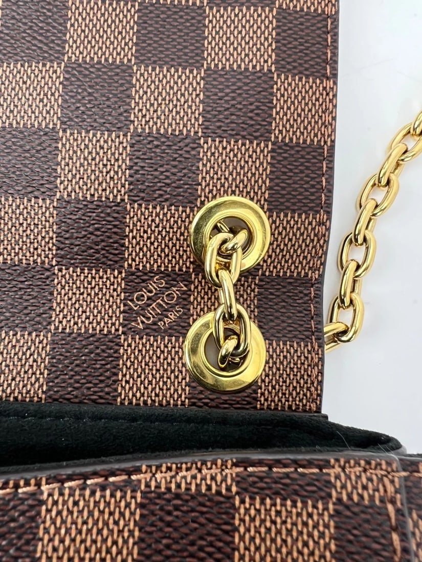 Louis Vuitton Vavin PM Damier Ebene Crossbody Bag - 16