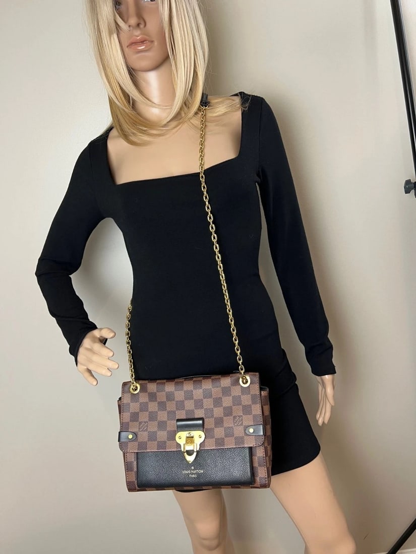 Louis Vuitton Vavin PM Damier Ebene Crossbody Bag - 17