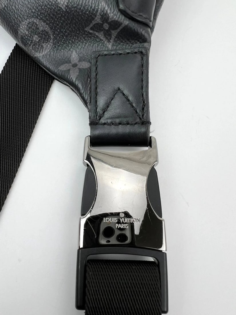 Louis Vuitton Monogram Eclipse Discovery Bumbag Sling Bag - 9