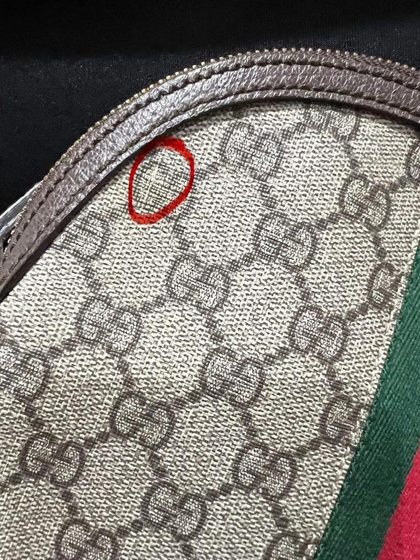 Gucci GG Supreme Ophidia Small Rounded Top Shoulder Bag - 4