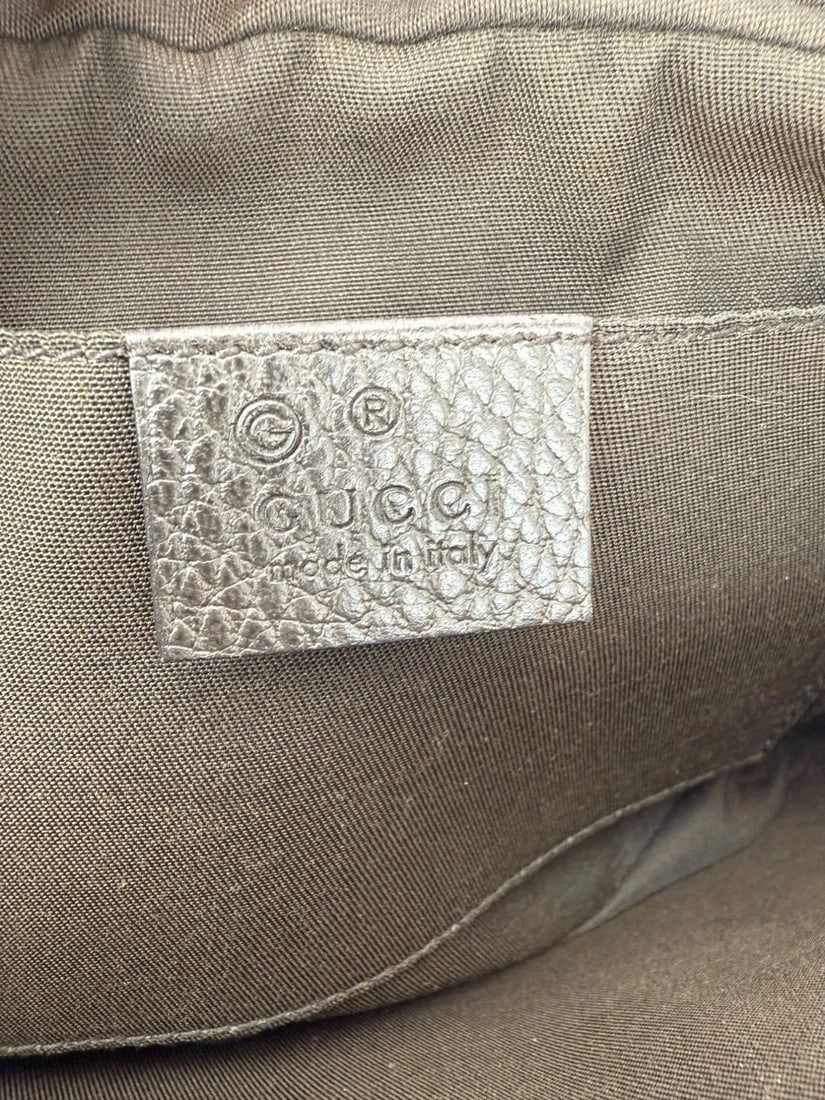 Gucci Crystal Coated GG Canvas Monogram Belt Sling Bag - 5