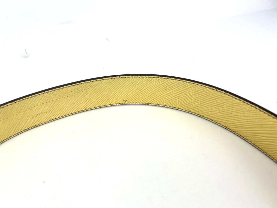 Louis Vuitton Bandouliere Reversible Monogram Gold Epi Shoulder Strap - 8