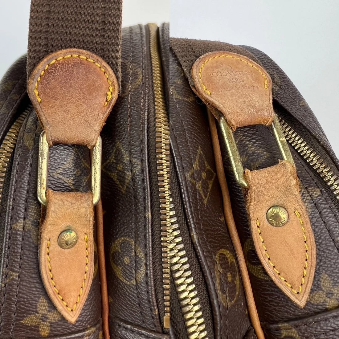 Louis Vuitton Reporter GM Monogram Crossbody Travel Bag - 12