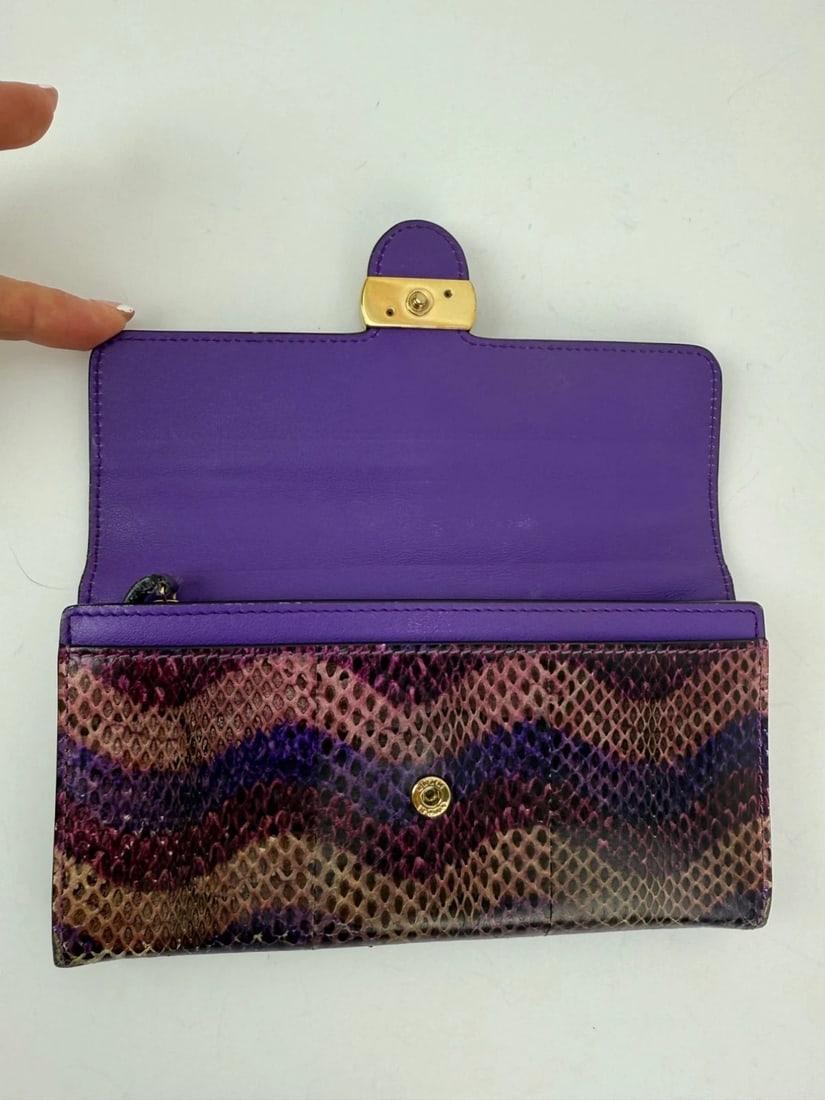 Gucci Snakeskin Leather Long Wallet - 10