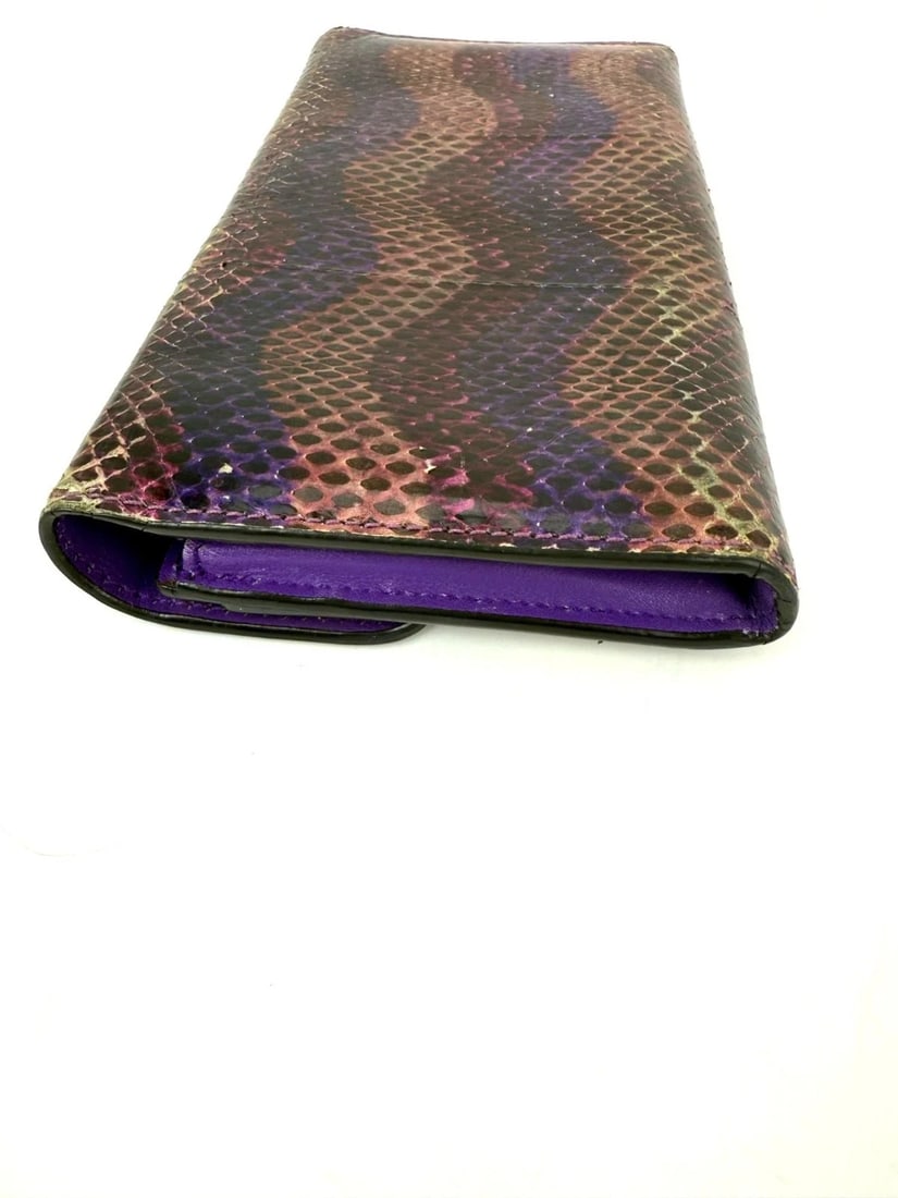 Gucci Snakeskin Leather Long Wallet - 13